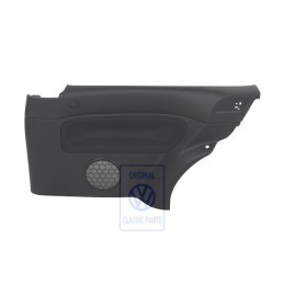 VW Originale Rivest. Laterale (Tessuto) Nero/Nero - 1J3867044CGHRP