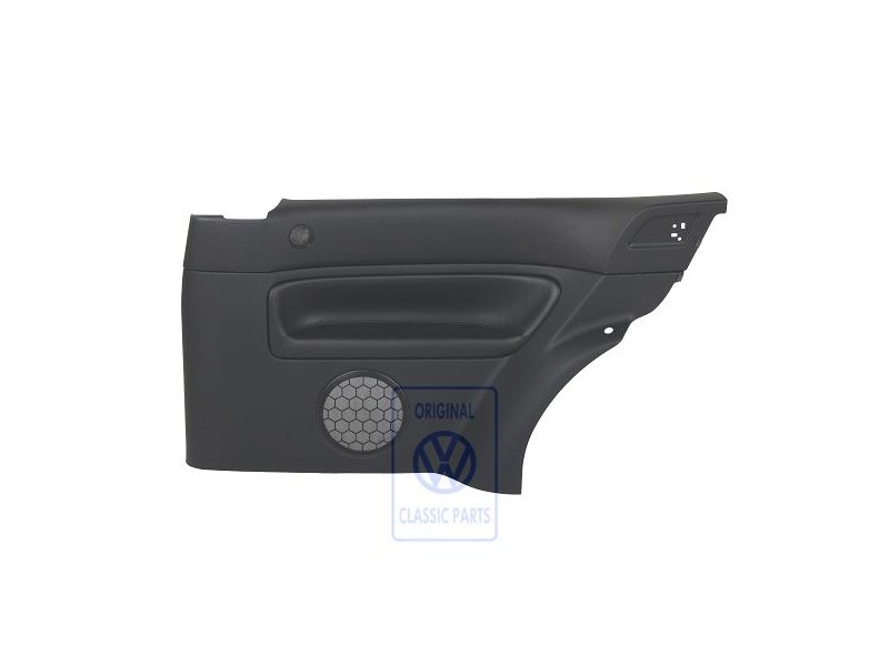 VW Originale Rivestimento Laterale (Pelle) Nero/Nero - 1J3867044DJLKU