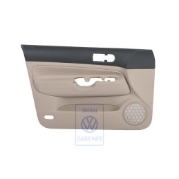 VW Originale Rivestimento Porta (Tessuto) Nero/Beige Chiaro - 1J4867011CKHRR
