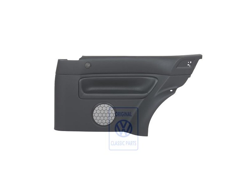 VW Originale Rivestimento Porta (Tessuto) Nero/Jazzblue - 1J4867011CNLZG