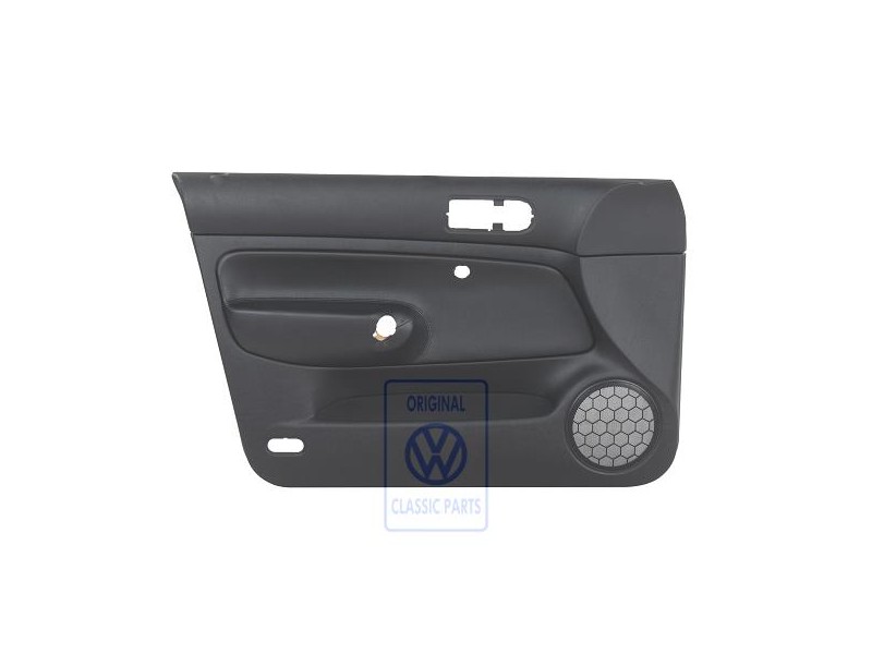 VW Originale Rivestimento Porta (Pelle) Nero/Nero - 1J4867011GLLKU