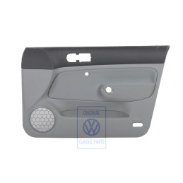 VW Originale Rivestimento Porta Tessuto Nero/Grigio Flanella - 1J4867012CJJGK