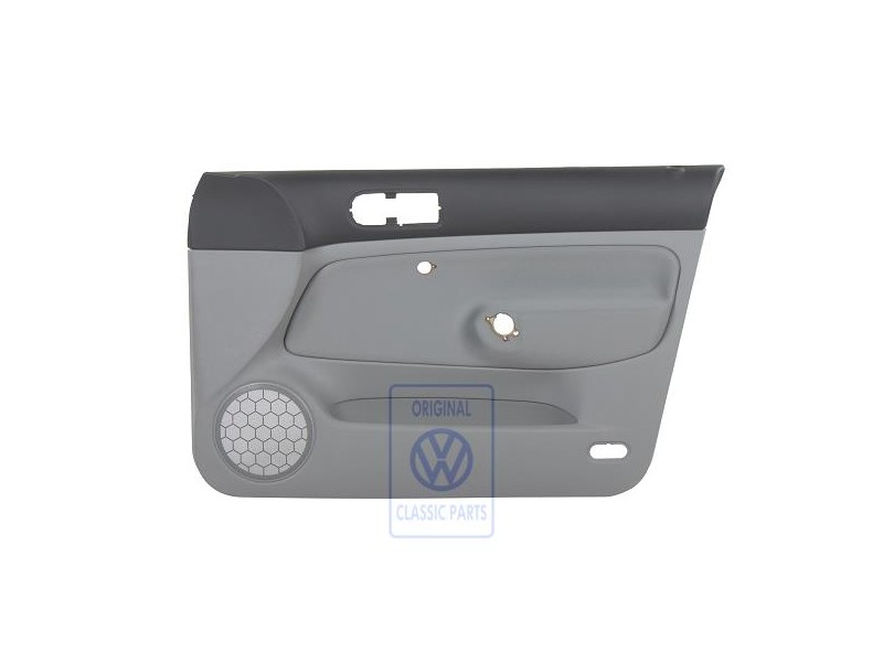 VW Originale Rivestimento Porta Tessuto Nero/Grigio Flanella - 1J4867012CJJGK