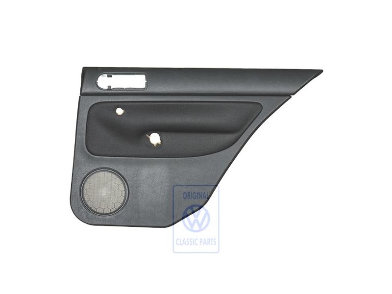 VW Originale Rivestimento Porta (Tessuto) Nero/Nero - 1J6867212ADHRP
