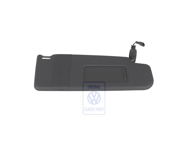 VW Originale Aletta Parasole Con Specchietto E Copertura Nero - 3B0857552AK3H8