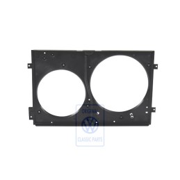 VW Originale Carenatura Ventilatore Nero Satinato - 1J0121205B B41