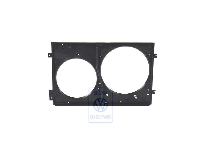 VW Originale Carenatura Ventilatore Nero Satinato - 1J0121205B B41
