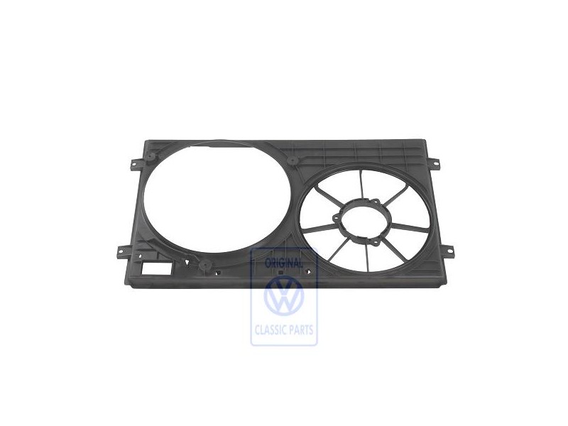 VW Originale Anello Doppio Ventilatore Nero Satinato - 1J0121207T B41