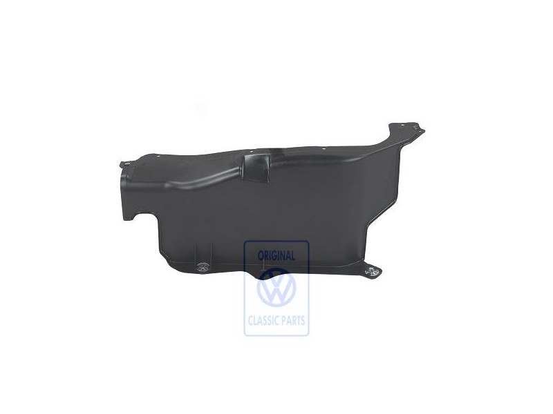 VW Originale Copertura Cinghia Trapezoidale Nero Satinato - 1J0825250F 01C