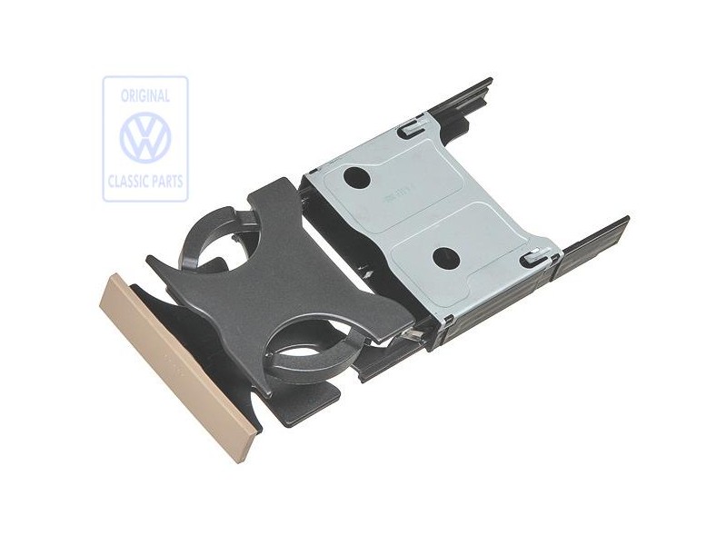 VW Originale Portabevande Beige Chiaro - 1J0862533D 4TE