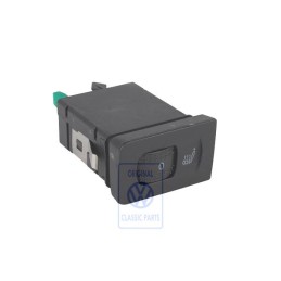 VW Originale Interrut. P. Riscaldam. Sedile Nero Satinato - 1J0963563B 01C