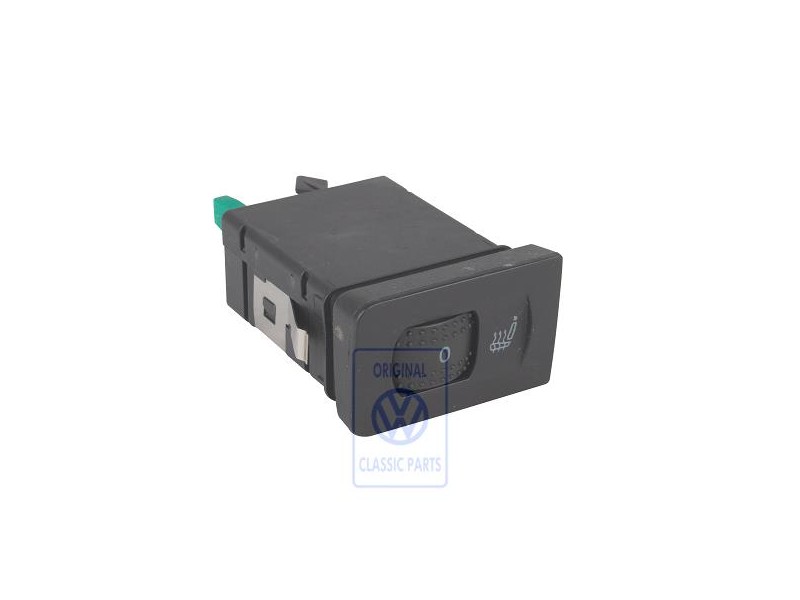 VW Originale Interrut. P. Riscaldam. Sedile Nero Satinato - 1J0963563B 01C