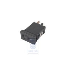 VW Originale Interrut. P. Riscaldam. Sedile Nero Satinato - 1J0963564B 01C