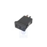 VW Originale Interrut. P. Riscaldam. Sedile Nero Satinato - 1J0963564B 01C