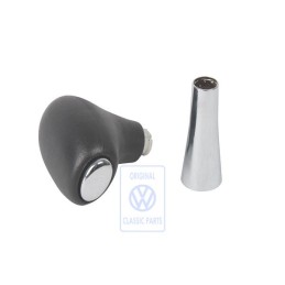 VW Originale Impugnatura Leva Cambio Nero - 1J1713139F 4EC