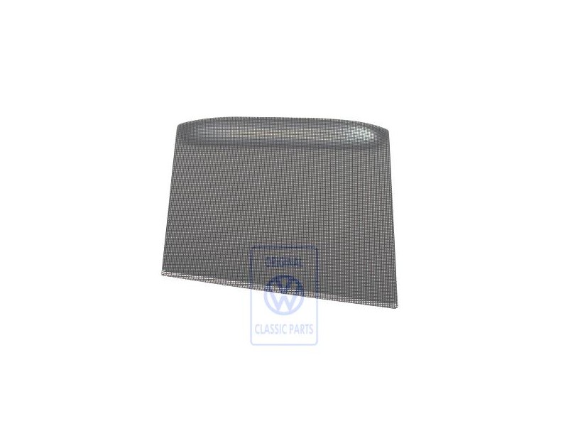 VW Originale Coperchio Per Portacenere Nero Satinato/Alluminio - 1J1857351B 2J7
