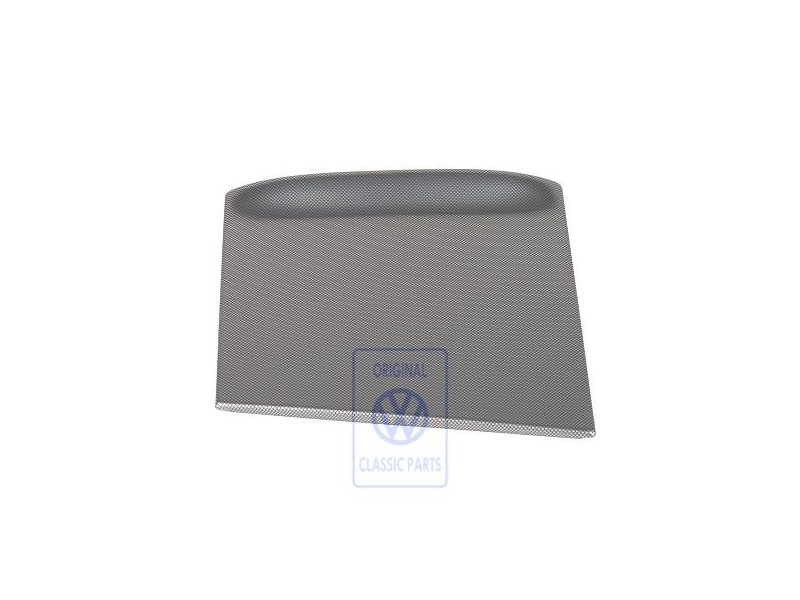 VW Originale Coperchio Per Portacenere Nero/Argento Reticolare - 1J1857351B 2S2