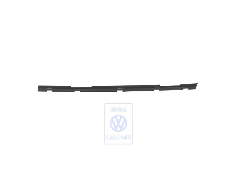 VW Originale Guarnizione Fessura Cristallo Nero Satinato - 1J3837472B B41