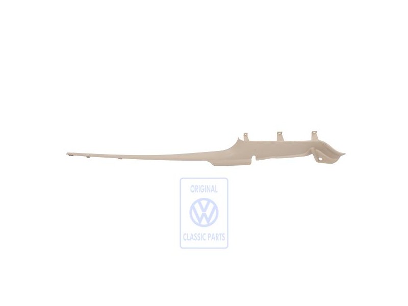 VW Originale Modanatura D'Accesso Beige Chiaro - 1J3853374D Q70