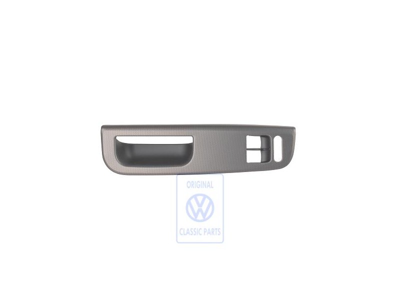 VW Originale Copertura Nero Satinato/Alluminio - 1J3867172A FEM