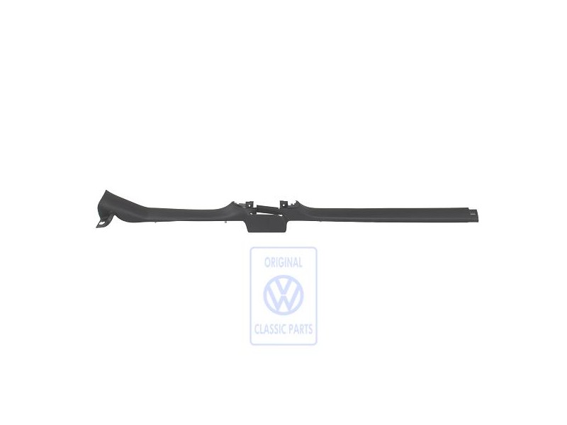 VW Originale Modanatura D'Accesso Nero Satinato - 1J4853371G B41