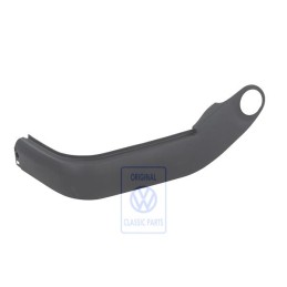VW Originale Rivestimento Telaio Sedile Nero Satinato - 1J4881317H B41