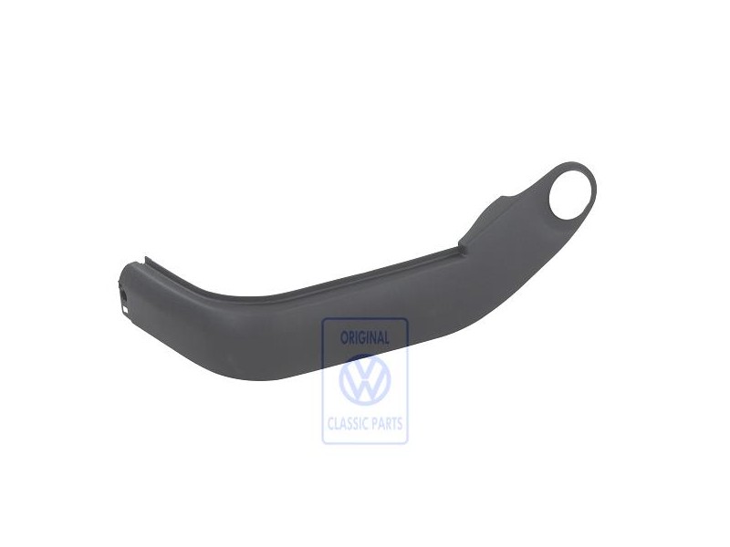 VW Originale Rivestimento Telaio Sedile Nero Satinato - 1J4881317H B41