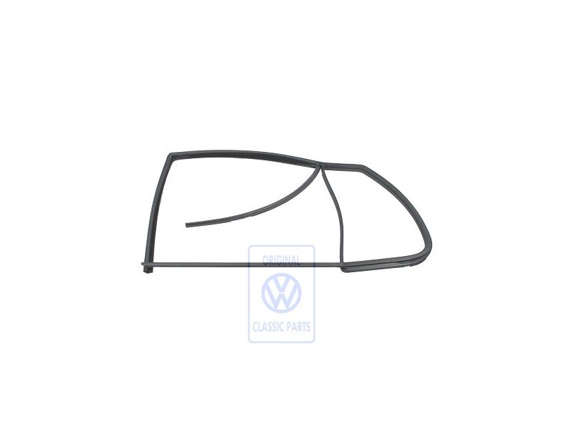 VW Originale Guida Del Finestrino Nero Satinato - 1J6839431C B41