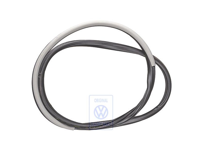 VW Originale Guarnizione Porta Int. Nero Satinato/Grigio Perla - 1J6867367B FKL