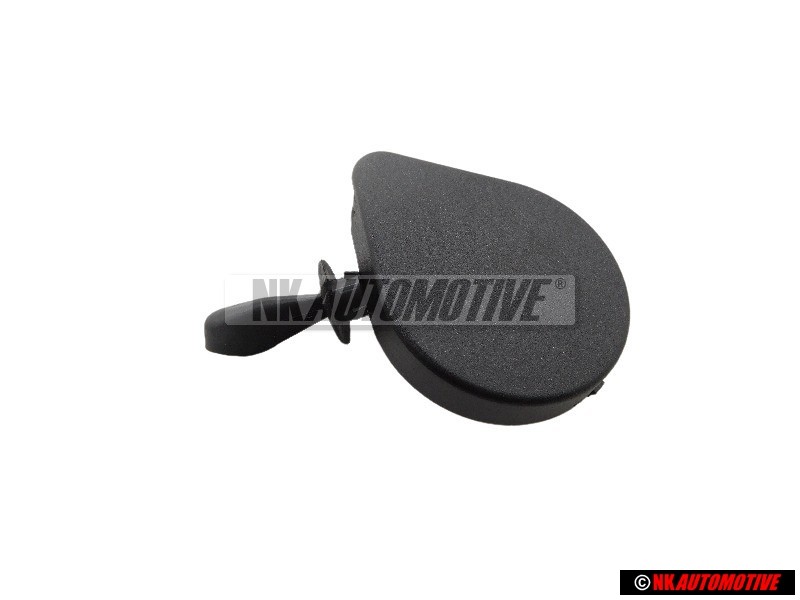 VW Originale Nastro Fiss. Con Arrotolatore Nero - 1J6867791A 5YV