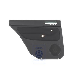VW Originale Rivestimento Porta (Tessuto) Nero/Nero - 1J9867211Q HRP