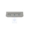 VW Originale Lista Di Ritegno Grigio Flanella - 3B9861703C U71