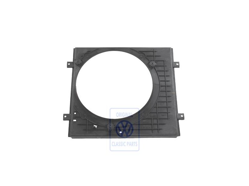VW Originale Carenatura Ventilatore Nero Satinato - 1J0121207 B41