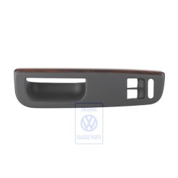 VW Originale Copertura Nero Satinato/Marrone Noce - 1J3867172 FEQ
