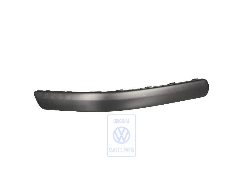 VW Originale Modanatura Per Paraurti Nero Satinato - 1J6807791 B41