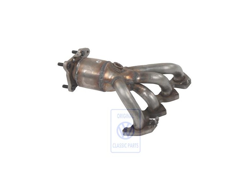 VW Originale Collettore Gas Di Scarico Con Catalizzatore - 036253052GX