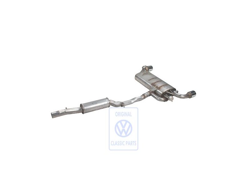 VW Originale Silenziatore Centrale Con Silenziatore Terminale - 1J6253207DB