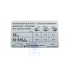 VW Originale Etichetta Per Pressione Pneumatici - 1J0010292H
