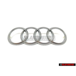 Audi Originale Anelli Coperchio Motore Logo Emblema Simbolo Argento - 022103940