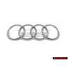 Audi Originale Anelli Coperchio Motore Logo Emblema Simbolo Argento - 022103940