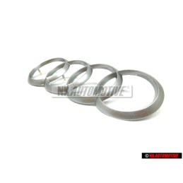 Audi Originale Anelli Coperchio Motore Logo Emblema Simbolo Argento - 022103940