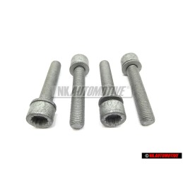 4X VW Originale Vite Cilindr. Con Testa Poli- Gonale Interna - N 91168901