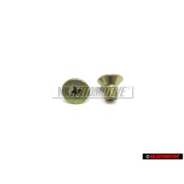 2X VW Originale Vite Testa Svasata - N 0142154
