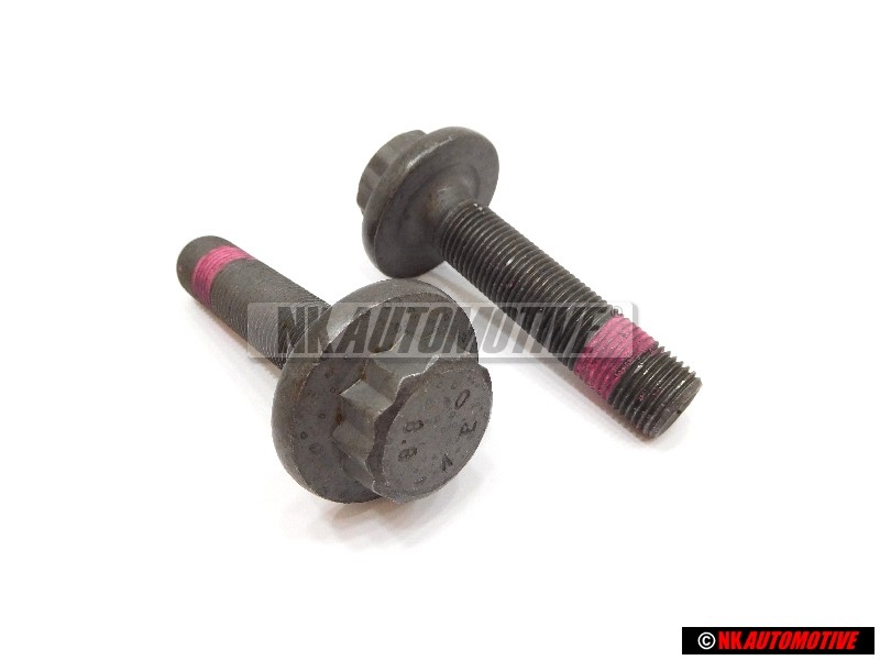 2X VW Originale Vite Dodecagonale A Collare - WHT005437