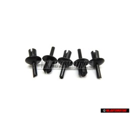 5X VW Originale Ribattino Ad Espansione - 113857117B