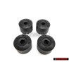 4X VW Originale Calotta Per Vite Nero Satinato - 3C0601173 9B9