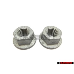 2X VW Originale Dado Flangiato Esagonale - N 0150816