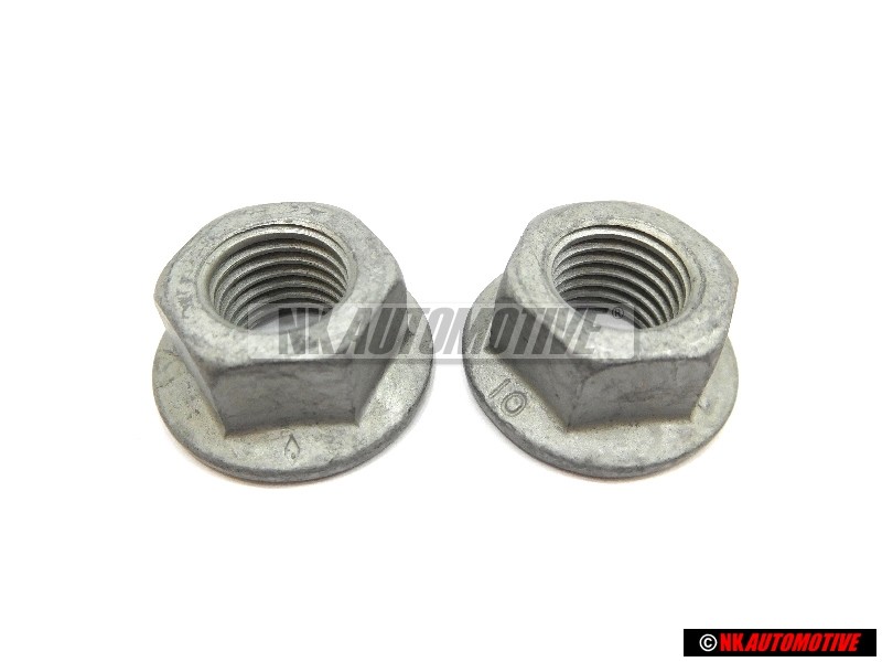 2X VW Originale Dado Flangiato Esagonale - N 0150816