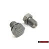 2X VW Originale Tappo A Vite Con Paraolio - N 90813202