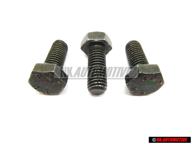 3X VW Originale Vite A Testa Esagonale - N 01024016